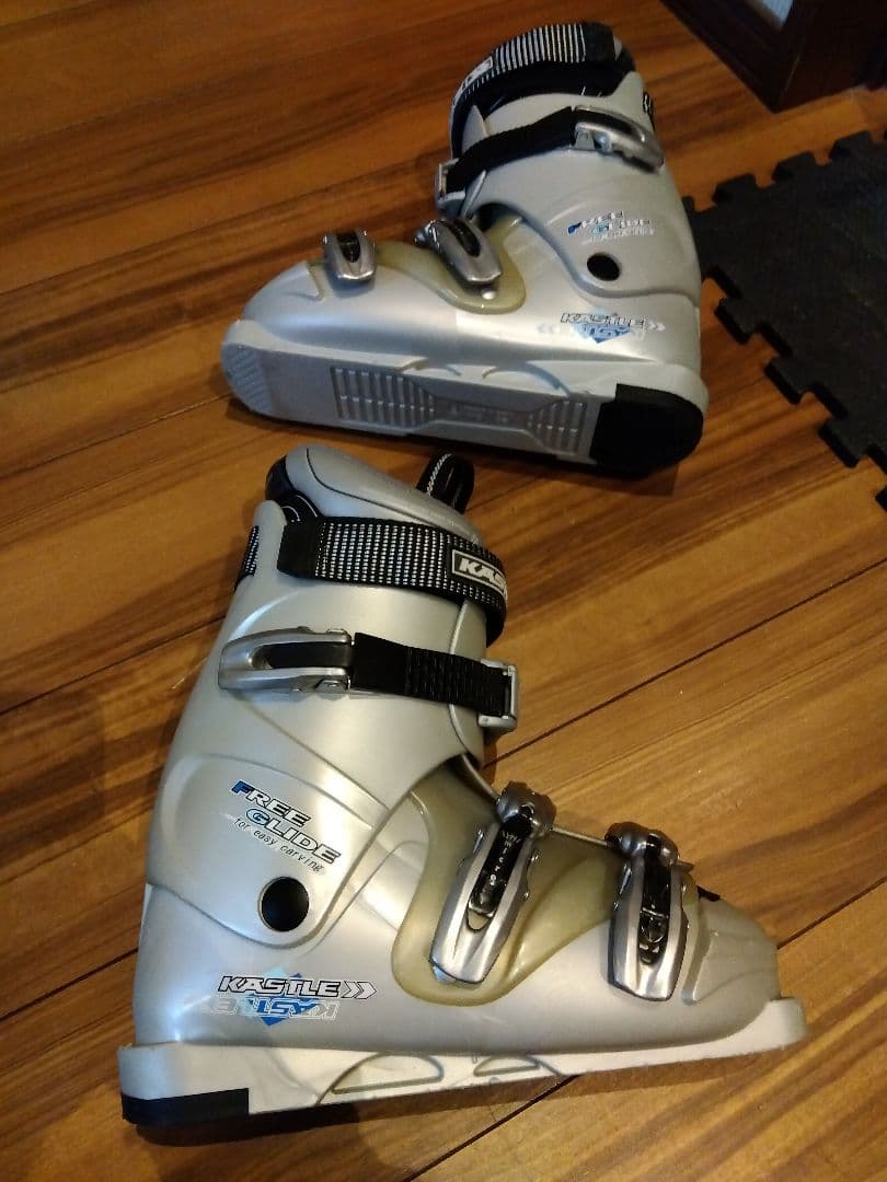 KASTLE/学生・レディース用/スキーセット/メンテ・WAX済み✔