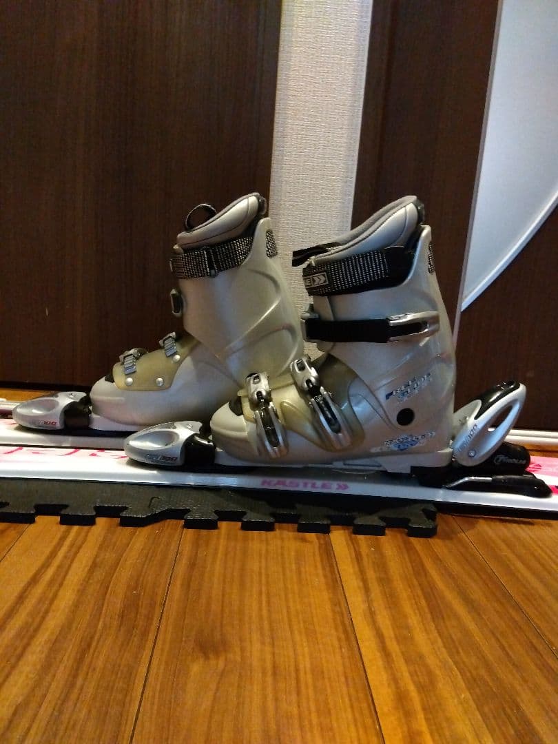 KASTLE/学生・レディース用/スキーセット/メンテ・WAX済み✔