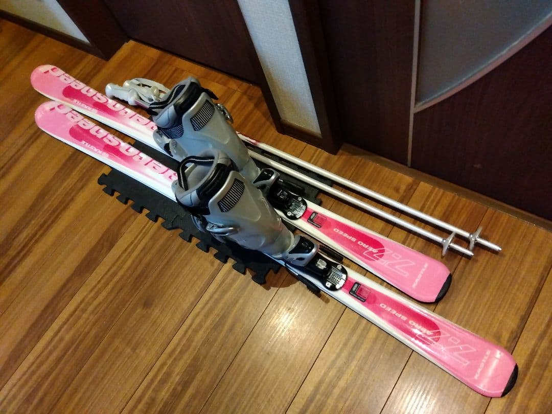 KASTLE/学生・レディース用/スキーセット/メンテ・WAX済み✔