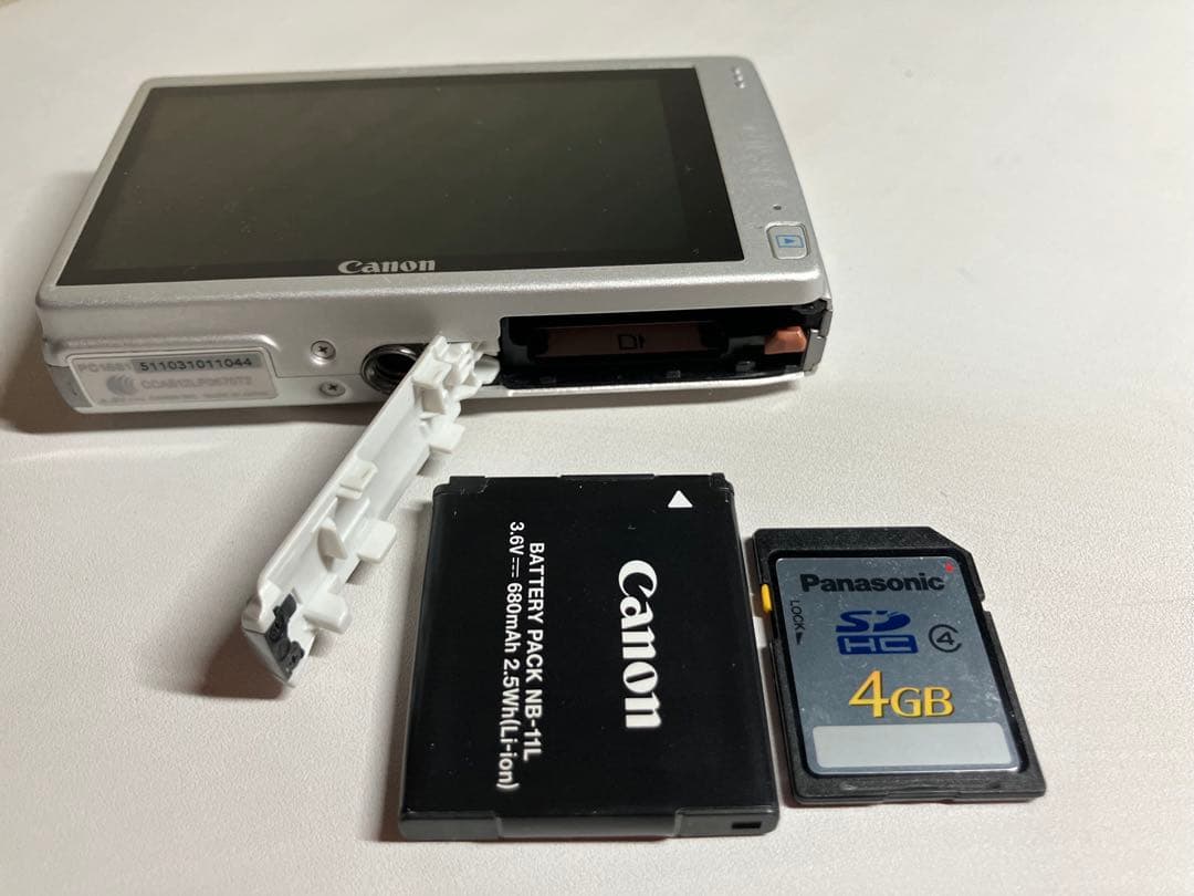 【秀品】Canon IXY 430F シルバー コンパクトデジタルカメラ