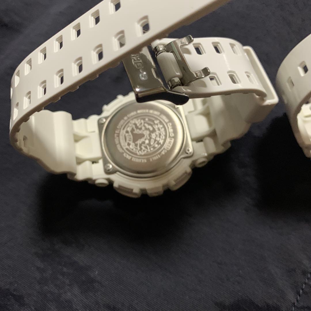 CASIO G-SHOCK & Baby-G ホワイト ペア腕時計 新品未使用品