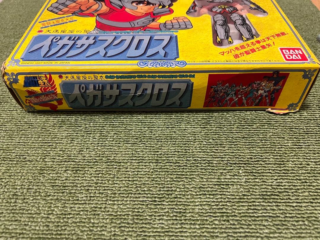 聖闘士星矢 聖闘士聖衣大系 ペガサスクロス 初期 窓箱
