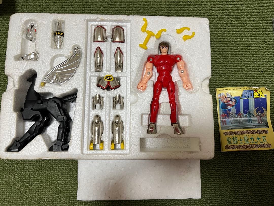 聖闘士星矢 聖闘士聖衣大系 ペガサスクロス 初期 窓箱