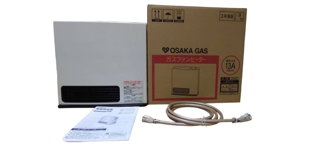 ガスファンヒーター　RC-M4001E【正常動作品】