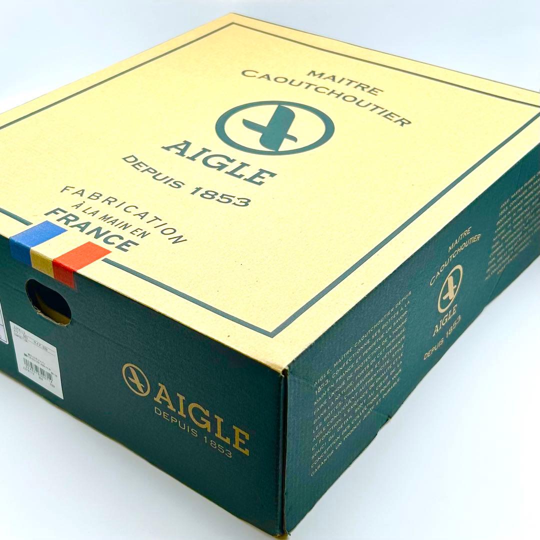 【新品未使用】定価20900円　エーグル　レインブーツ防水ミディアムラバーブーツ