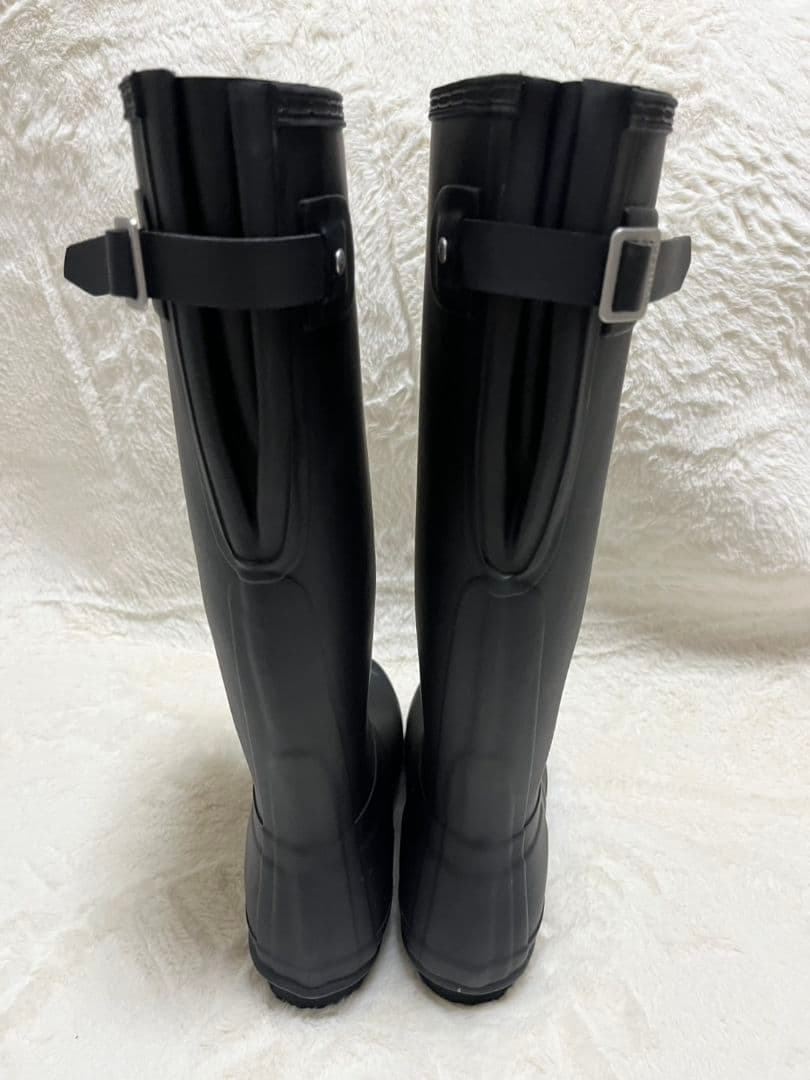 【美品✨】ハンターレインブーツ　25cm ブラック