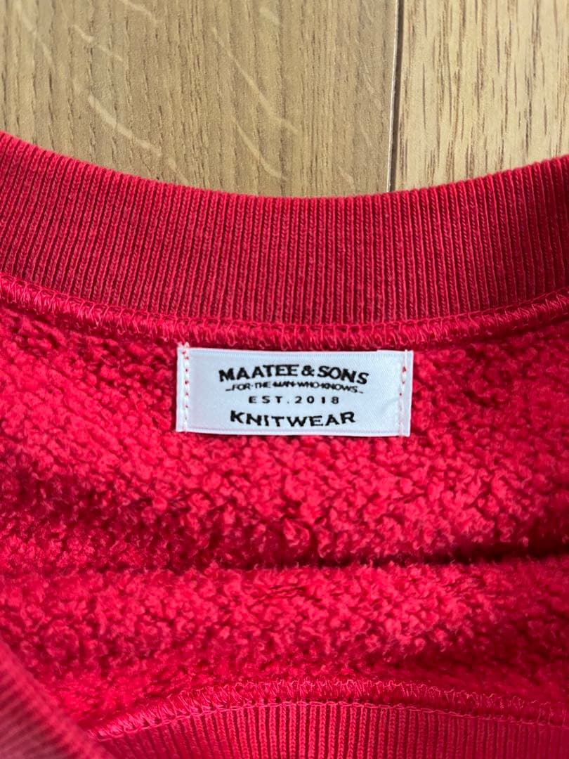 MAATEE & SONS 24AW ダメージスウェット　試着のみ