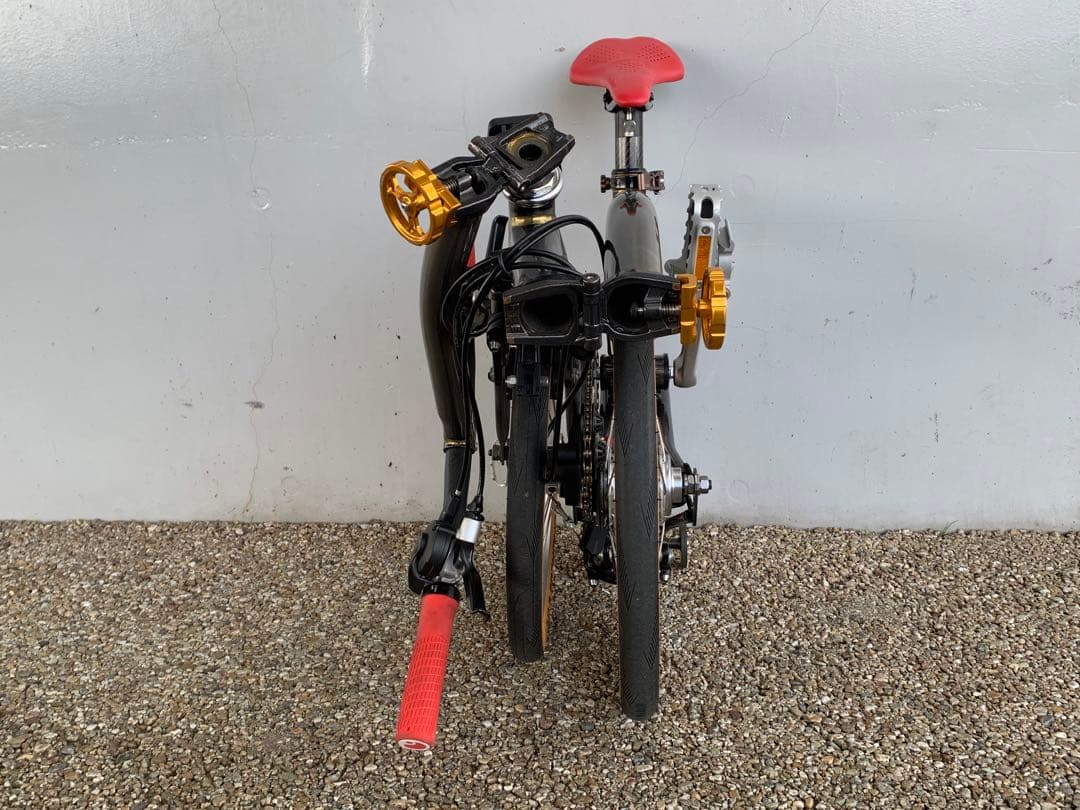 ■Brompton S6E Raw-Lacquer Barbour カスタム■