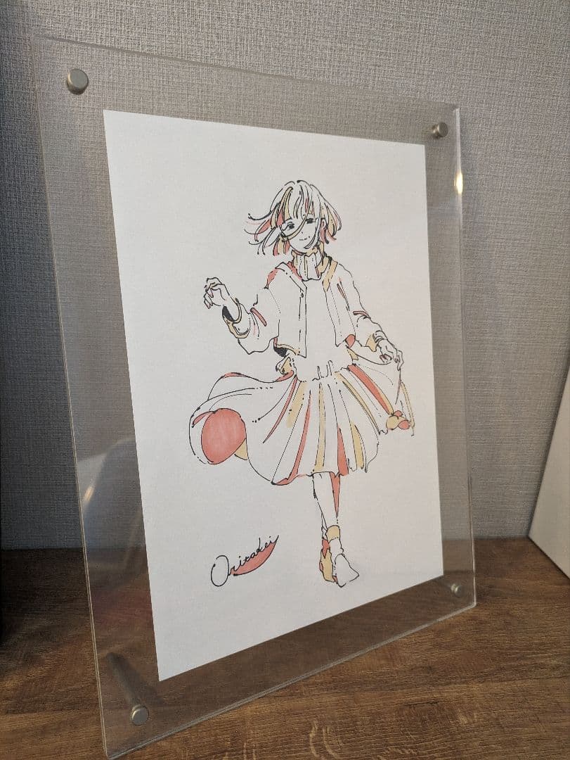 [アクリルフレーム付]オリタケイさん原画