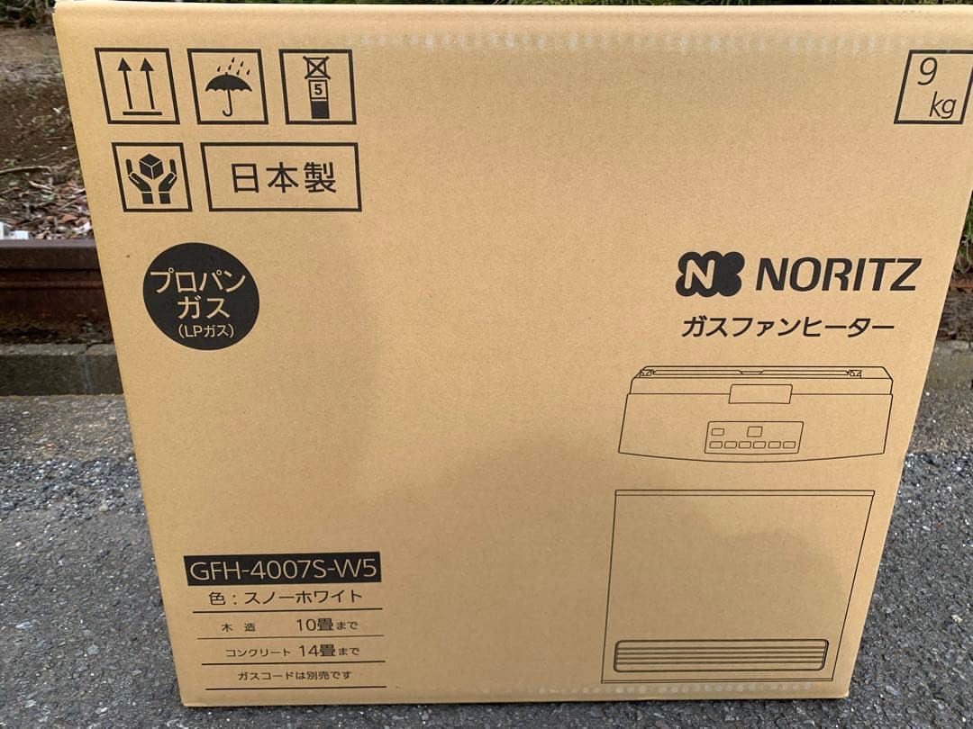 タキヨーク　　　ガスファンヒーター GFH-4007S(2025年製)