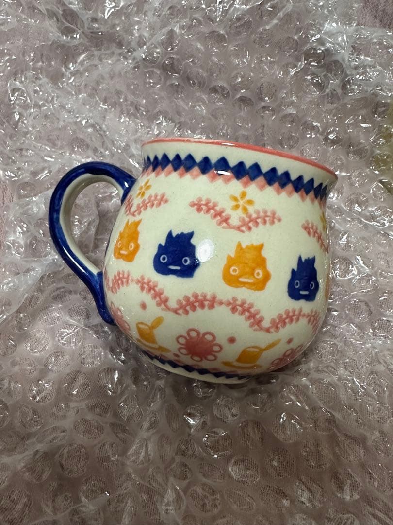 ジブリパーク ポーリッシュポタリー マグカップ ハウル