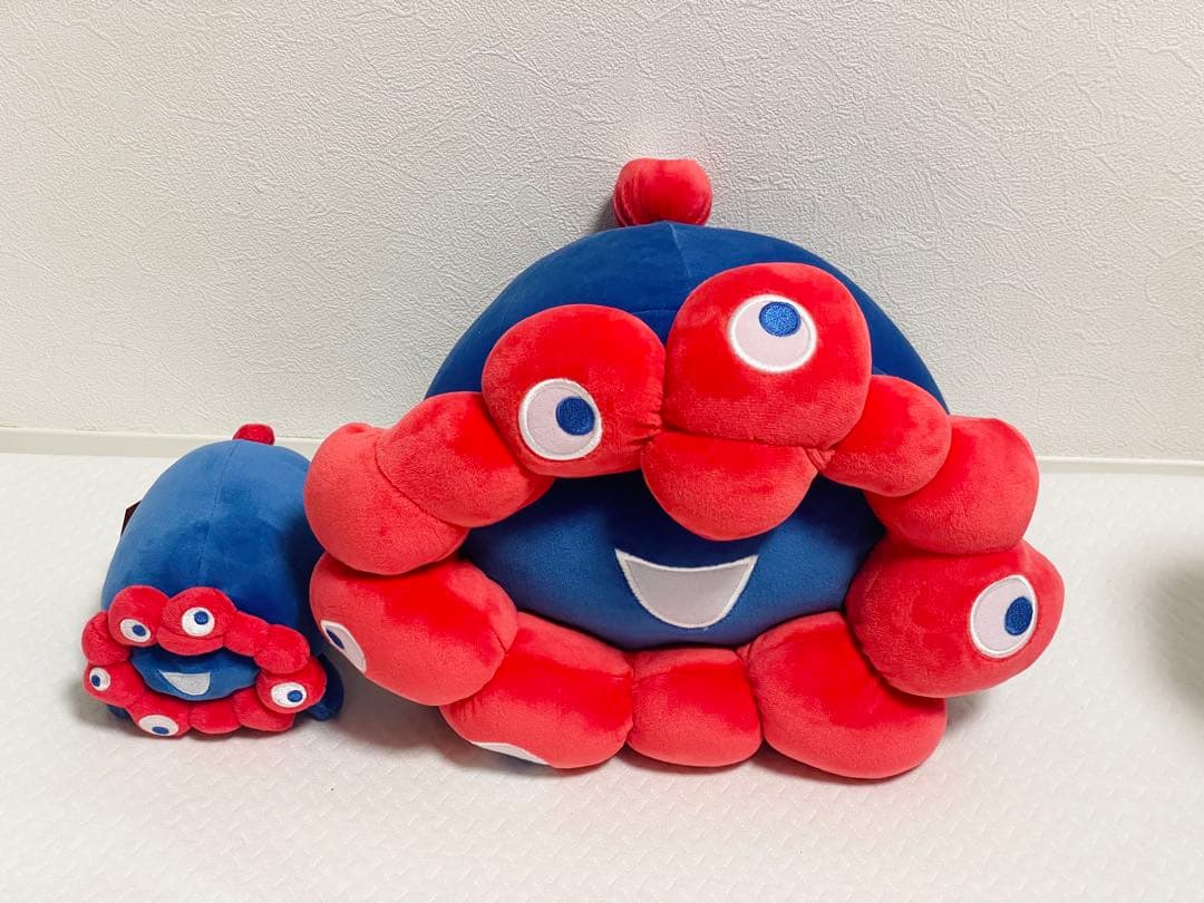 「完売品」 関西万博 ミャクミャクもっちりぬいぐるみ 横 ・もっちり 大 セット