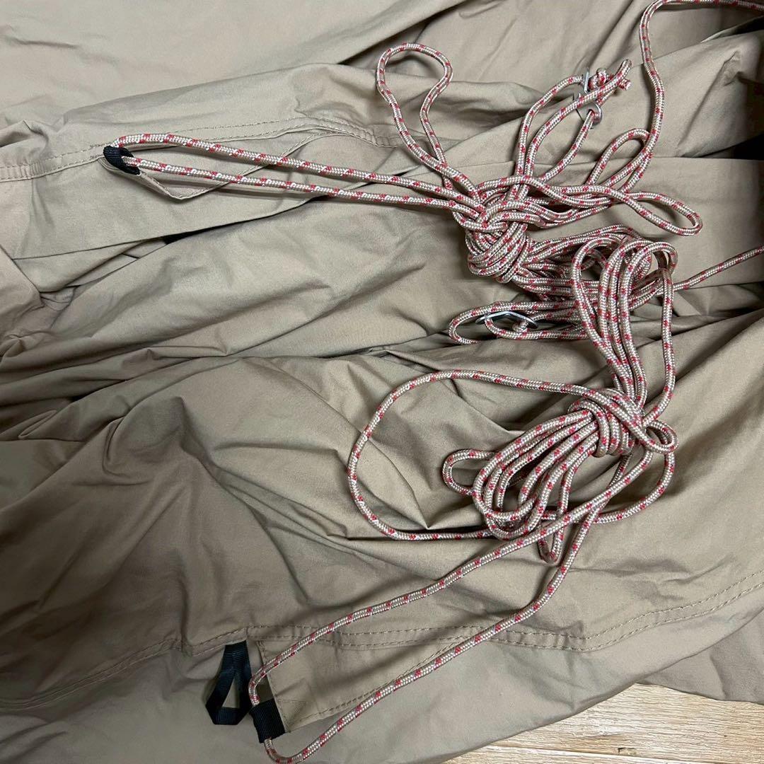 TOMOUNT トマウント ワンポールテント ベージュ キャンプ アウトドア