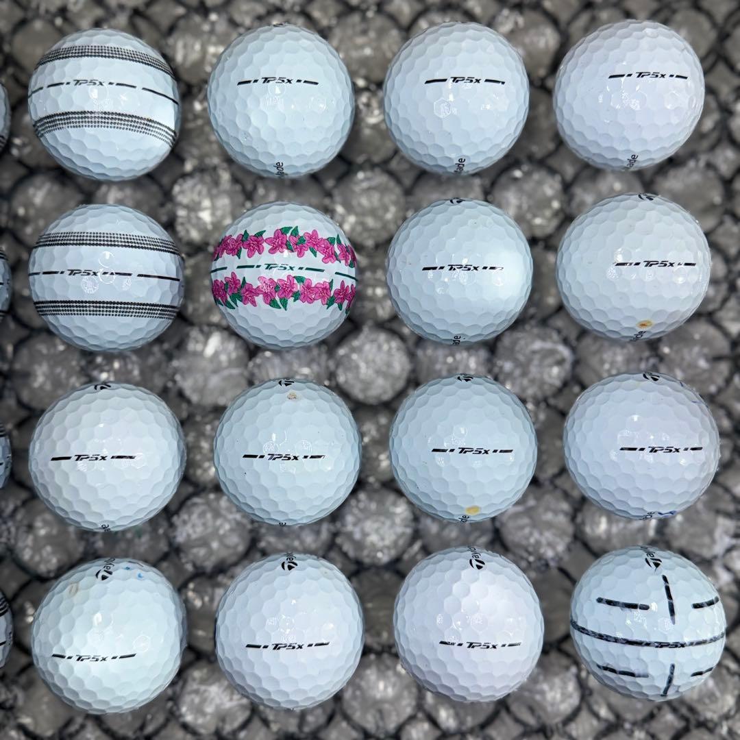 ロストボール テーラーメイド TP5X ゴルフ Sランク 31 20球 おまけ付