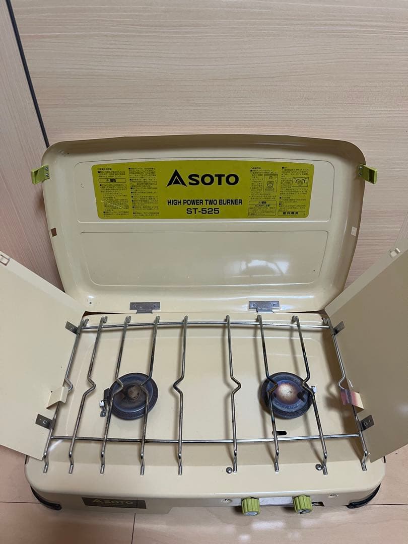 がんた様　SOTO ツーバーナー　ウッドロールテーブル　2点セット