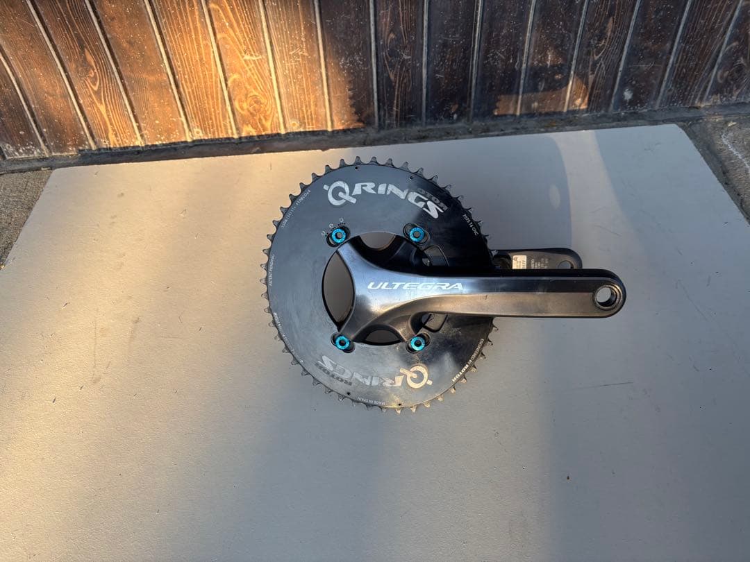はりぼー:ROTOR Q-RINGS ULTEGRA パワーメーター付き