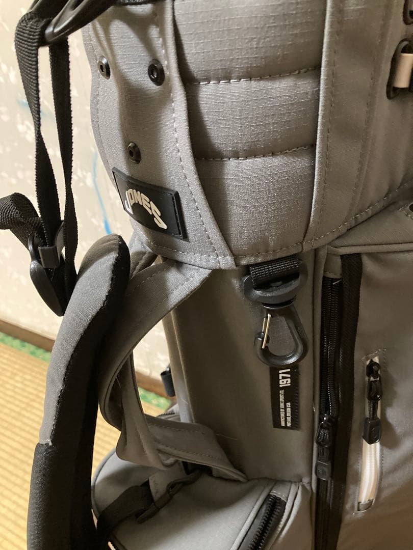 【極美品】JONES ジョーンズ キャディバッグスタンドバッグ 2025年モデル