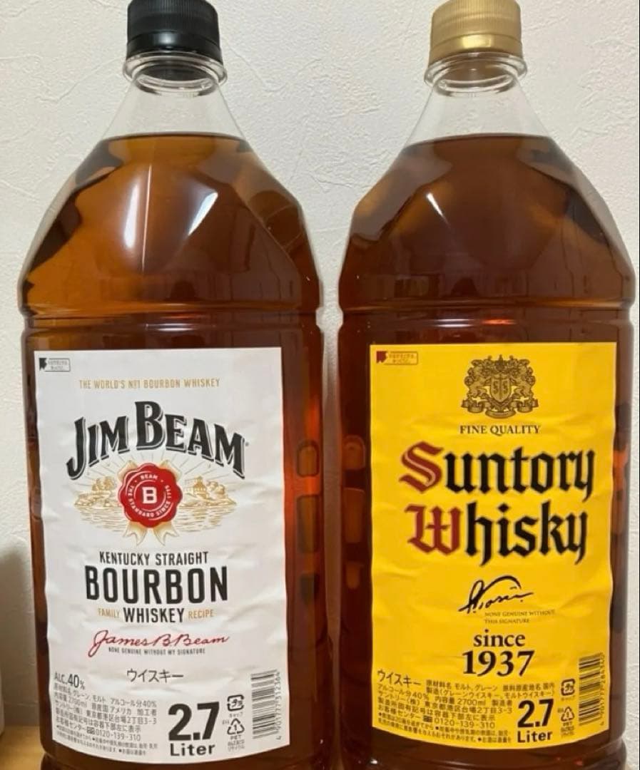 サントリー ジムビーム　2.7L 1本　サントリー　角瓶　2.7L 1本