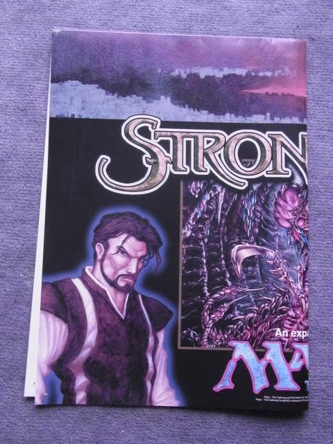 非売品　ポスター　マジック・ザ・ギャザリング　ストロングホールド　MTG　当時物