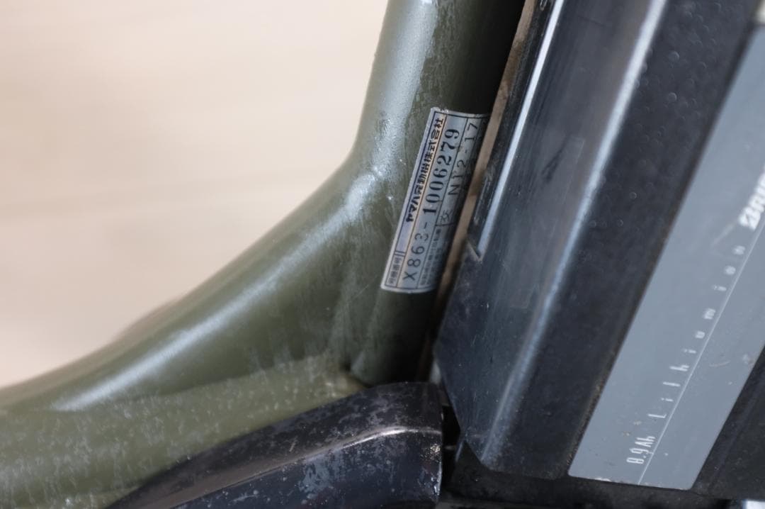 電動自転車 ヤマハパスKISS　 20インチ 3段（新品8.9Ah）　充電器有