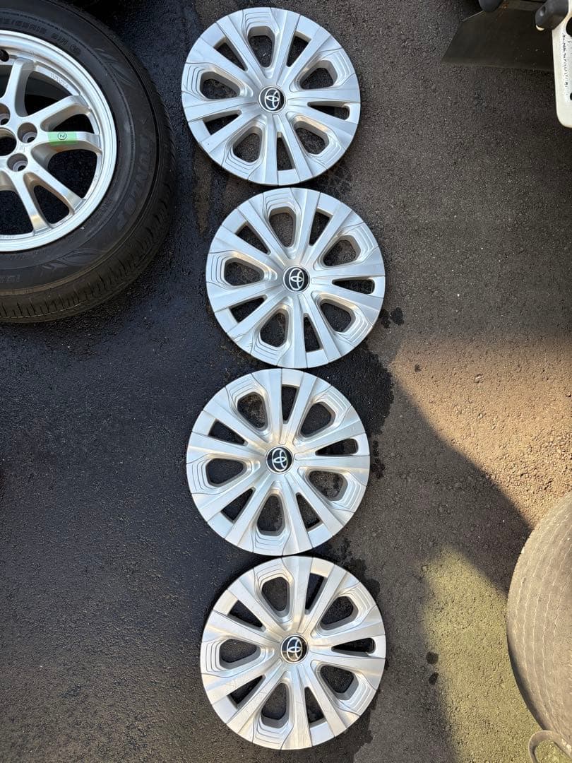 タイヤホイールセットプリウス純正195/65R15DUNLOP