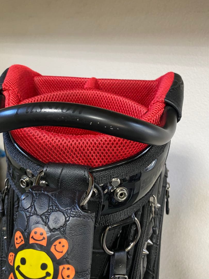 エリートグリップ 限定品 クロコ スタッズ付き キャディバック