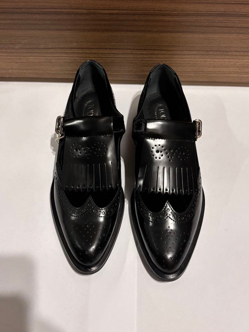 【TOD'S】ウィングチップシューズ【36】未使用