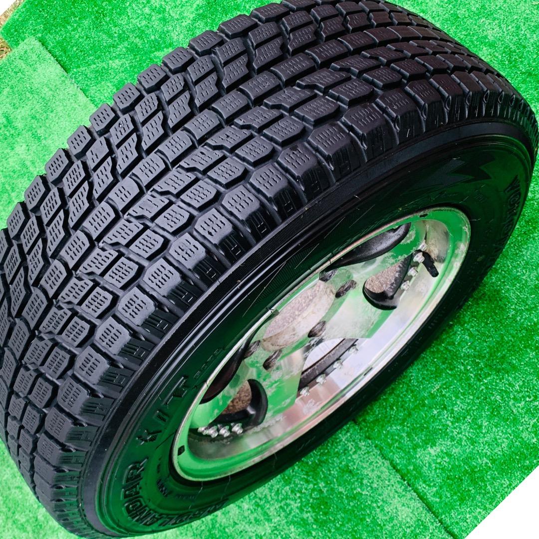 中古品 アルミ ホイール◆15インチ◆205/70R15◆06年 スタッドレス