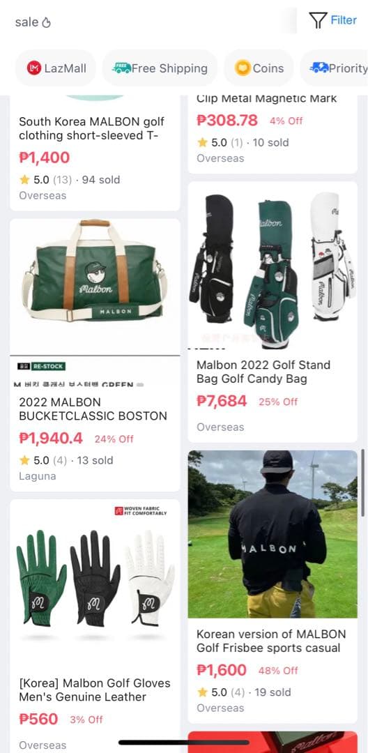 malbongolf マルボンゴルフ wind and sea