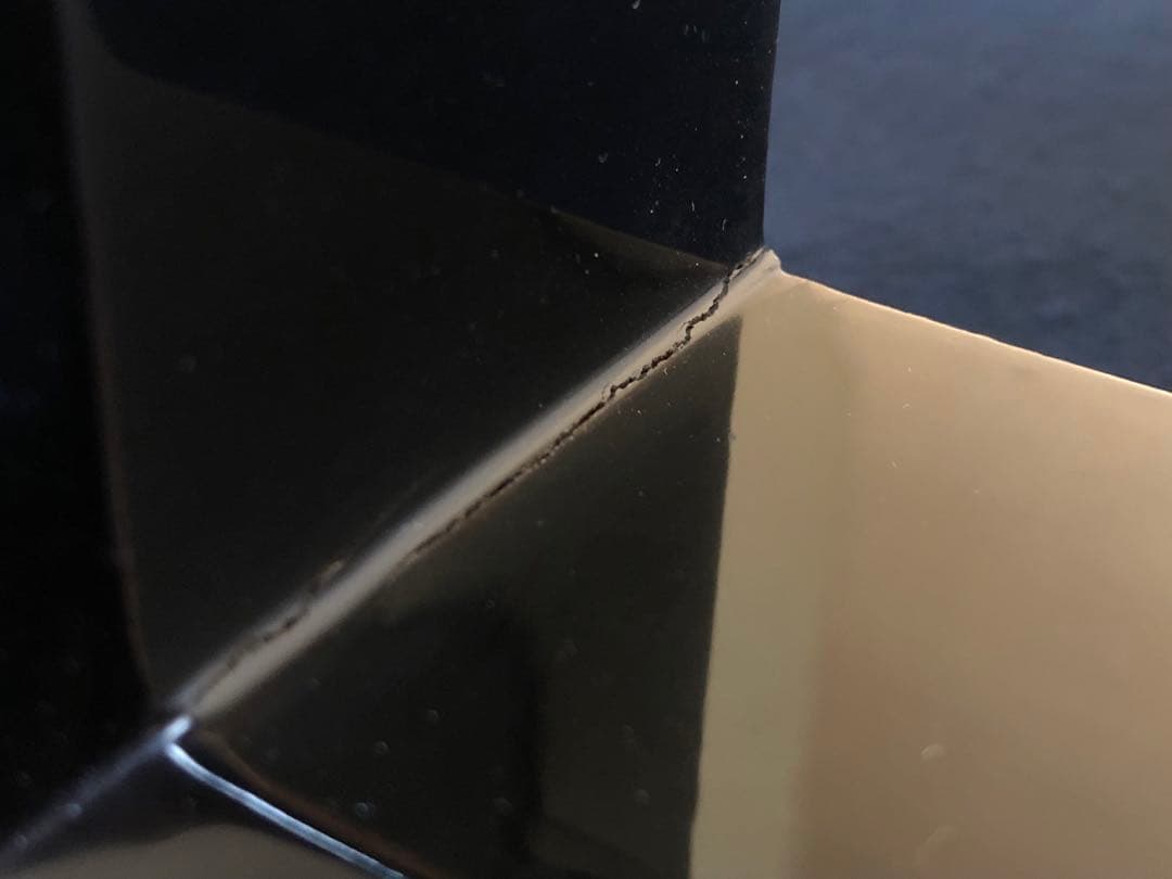 《R》茶道具 輪島塗 黒真塗 炉縁 塗師 静峰 証紙 共箱 260209け1