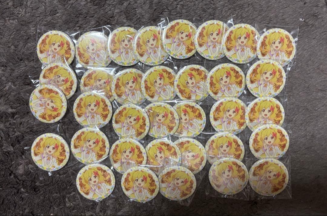 アイカツスターズ！ 缶バッジ イオン限定 虹野ゆめ 34個セット