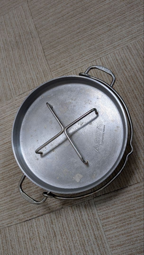 1回のみ使用　SOTO ステンレ ダッチオーブン　 10インチ ・別売リフター付