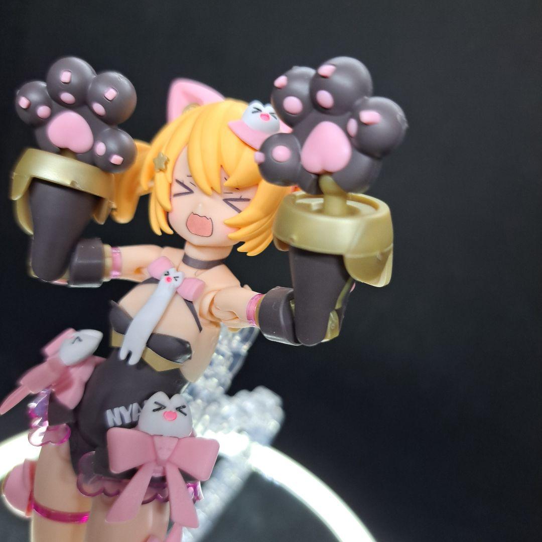 完成品　メガミデバイス　プニモフ　PUNI☆MOFU 　クロマオ