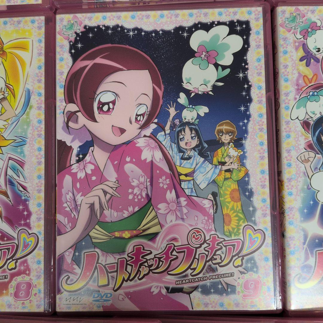 ハートキャッチプリキュア DVD 全16巻セット　ケース有り