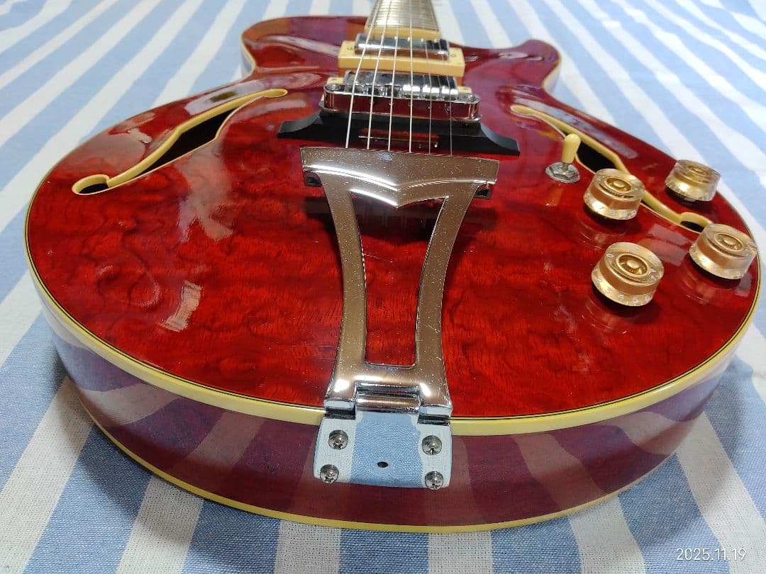 Ibanez AG85−TRD コンパクトサイズ・フルアコギター美品でもジャンク