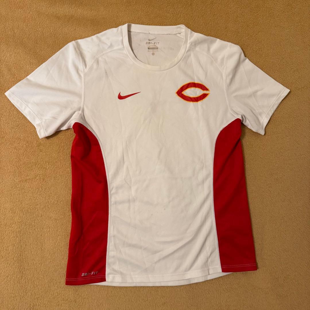 Nike 中央大学 Tシャツ Mサイズ ホワイト/レッド 箱根駅伝