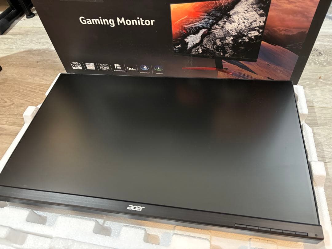 Acer ゲーミングモニター 24.5インチ 144Hz 1ms TN