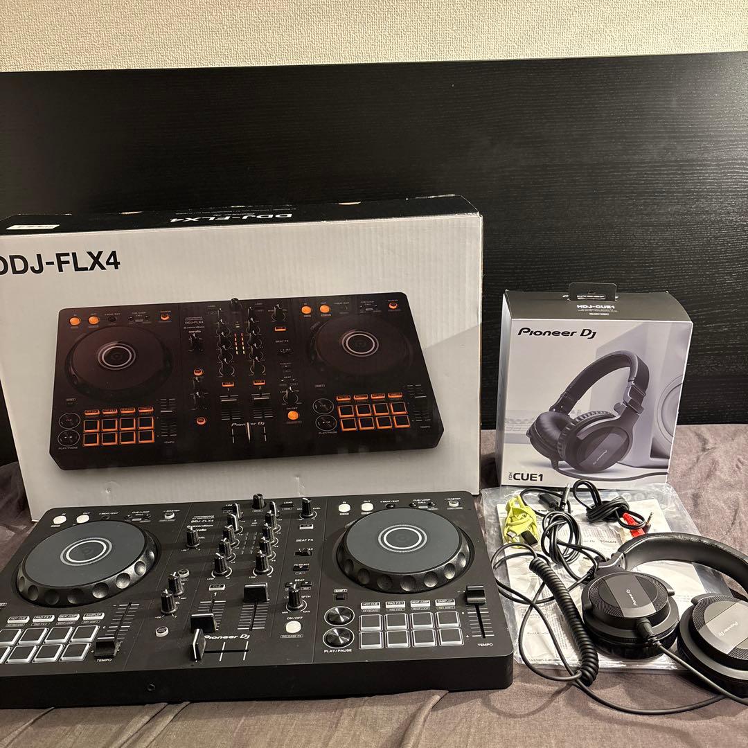 Pioneer DJ DDJ-FLX4＋HDJ-CUE1 セット