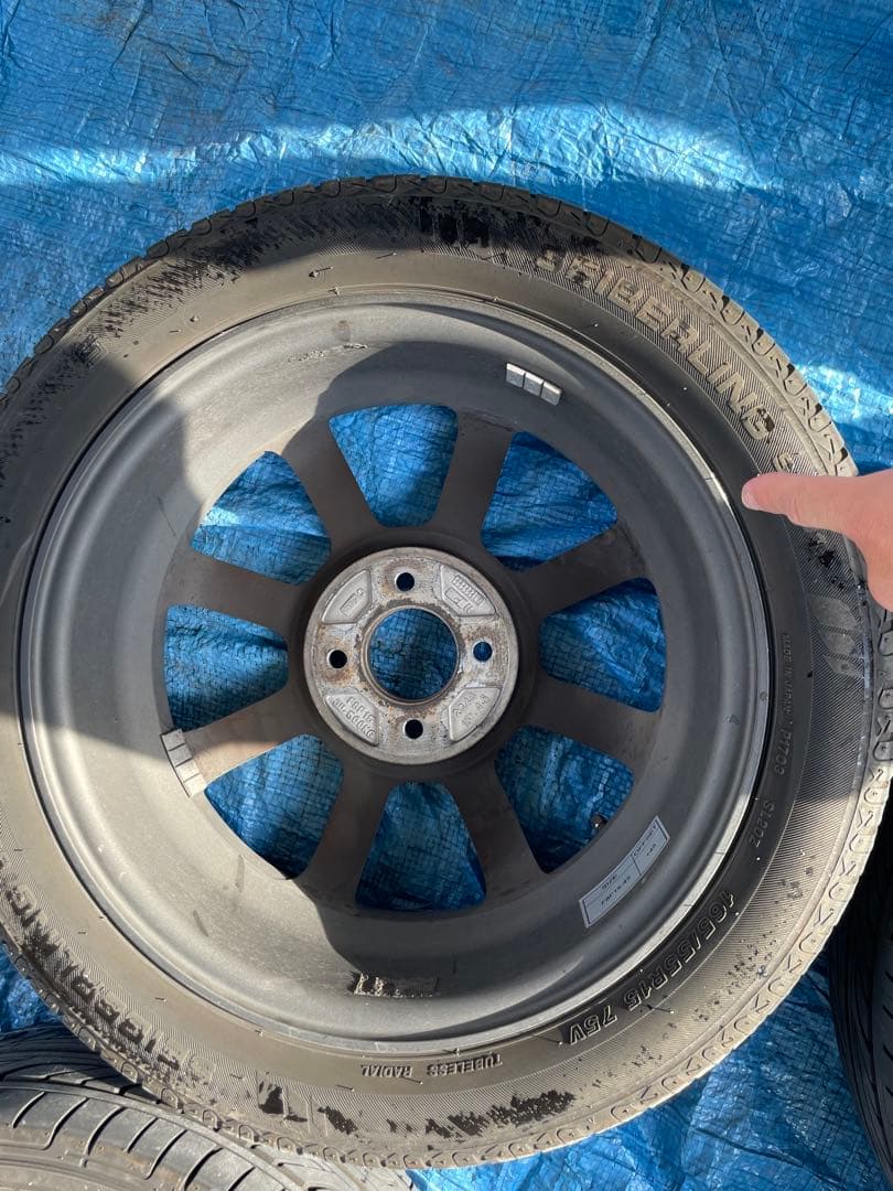 レーシングサービスワタナベ　15インチホイール　4本セット