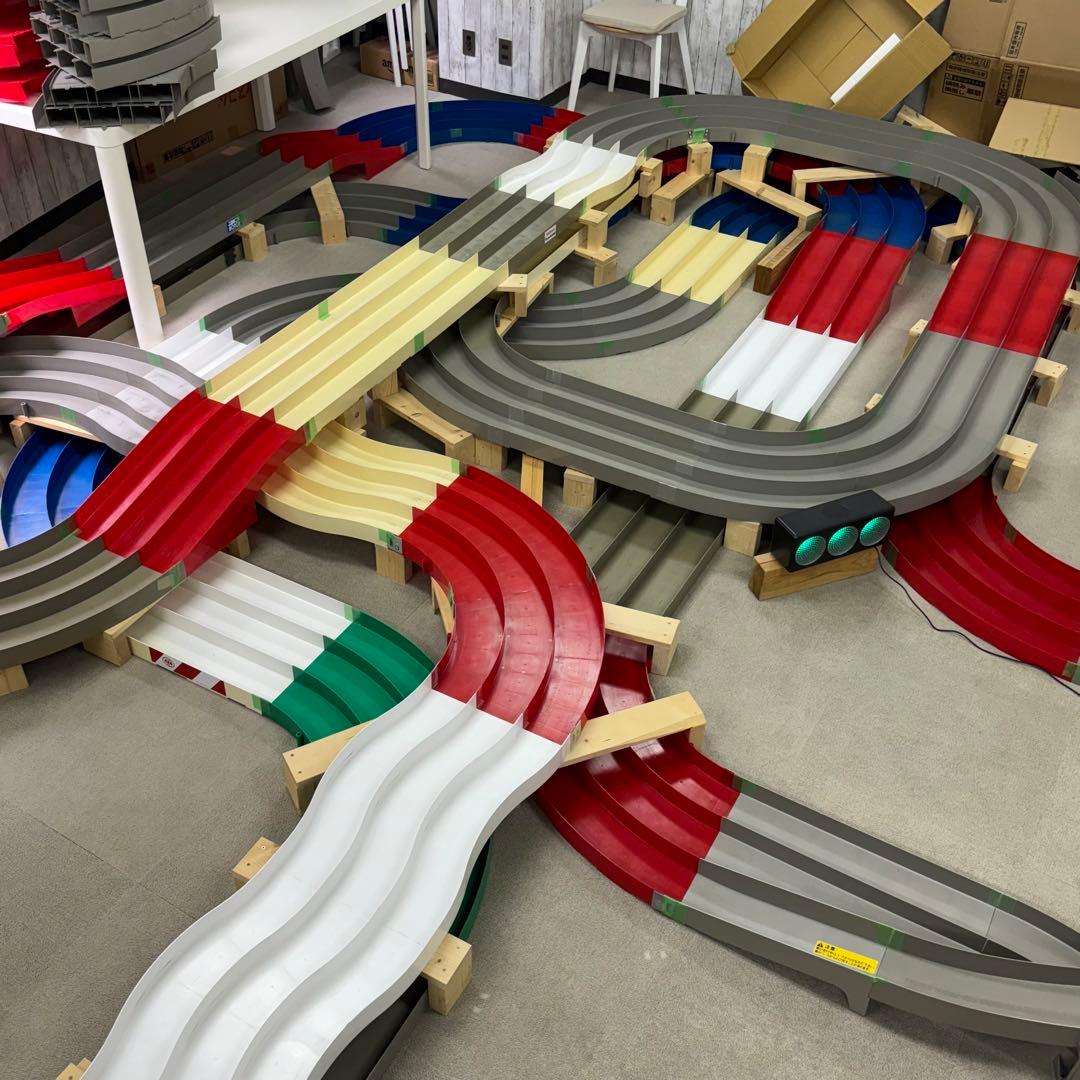 【やまめくん専用①】タミヤ　ミニ四駆コース　3レーン　立体コース