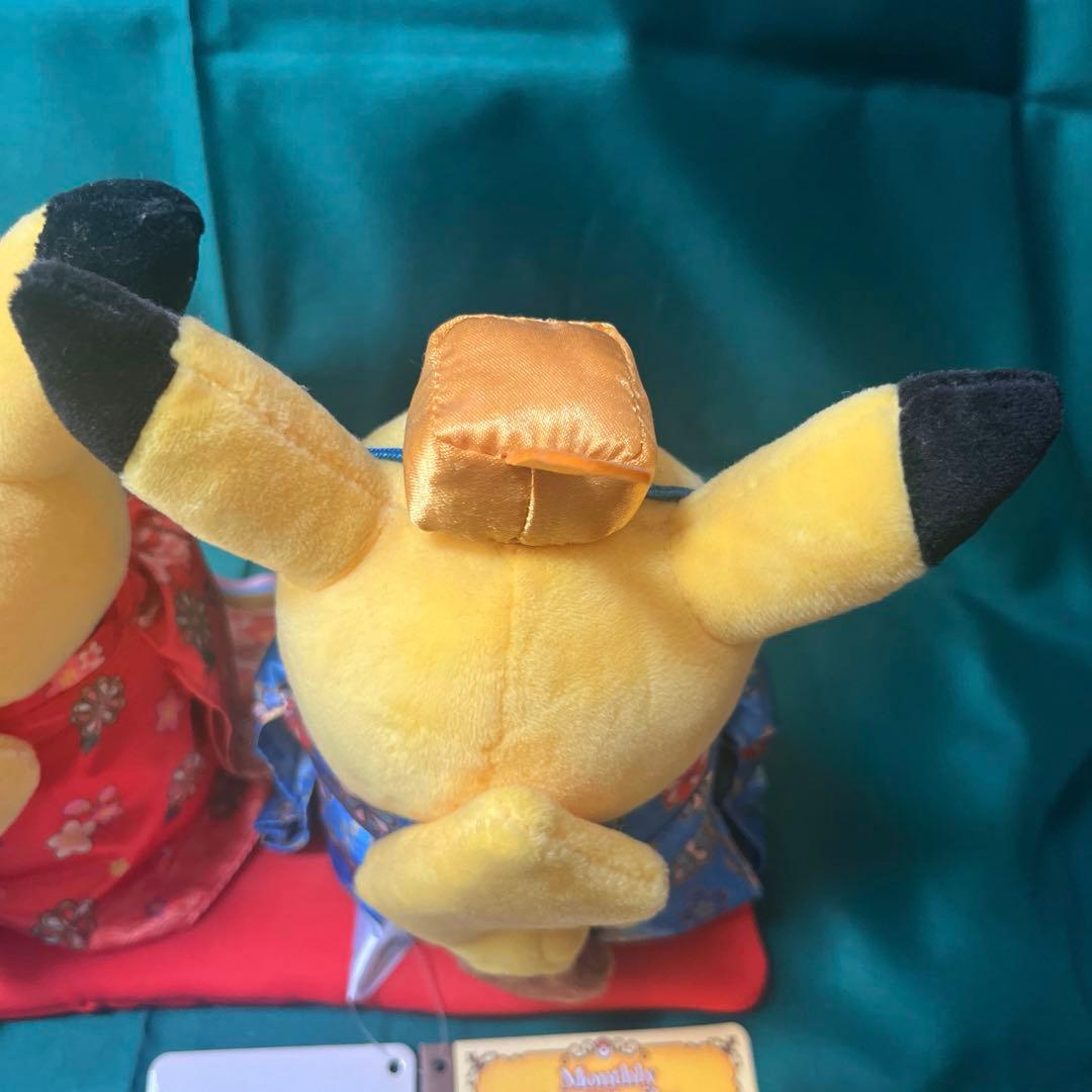 マンスリーペア ピカチュウ3月 雛人形 ひな祭り ひなまつり ぬいぐるみ