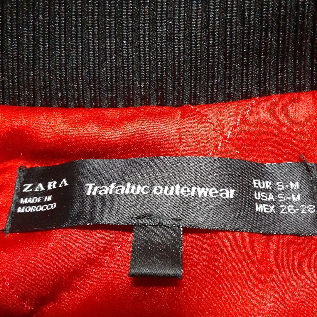 ZARA ザラ　鶴ドレスコート　スカジャンロング丈