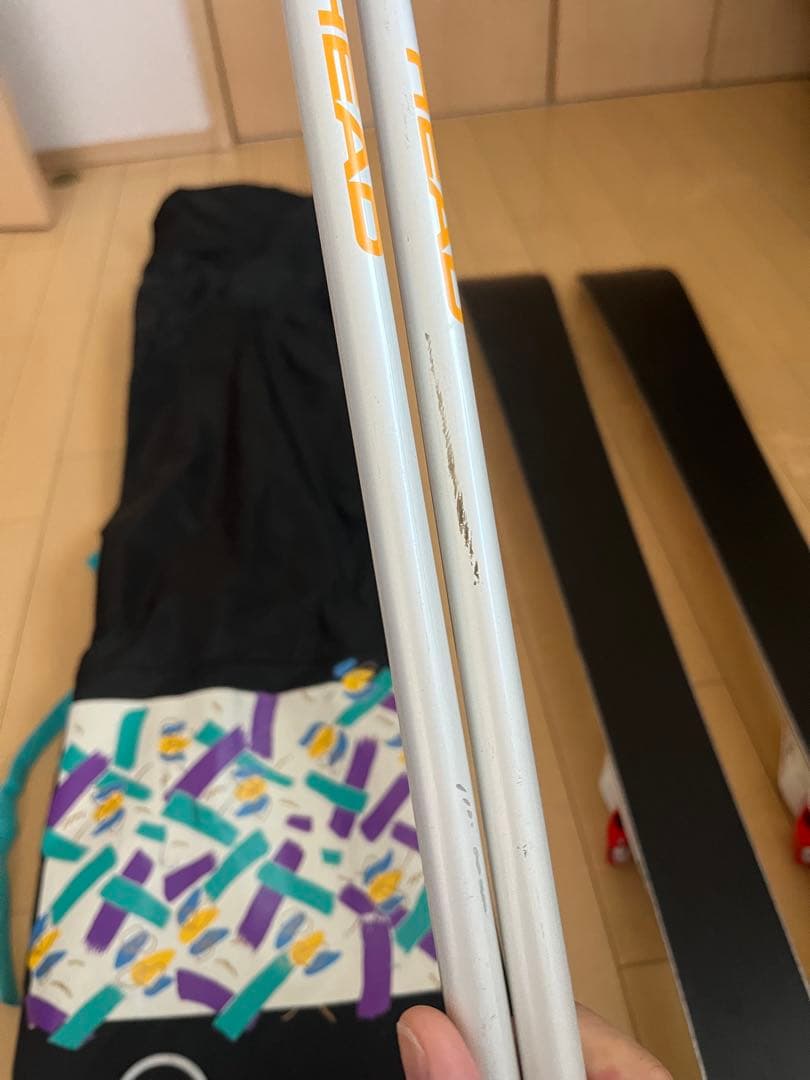 【初心者おすすめ】Hart スキーセット 板 ストック カバー 3点セット