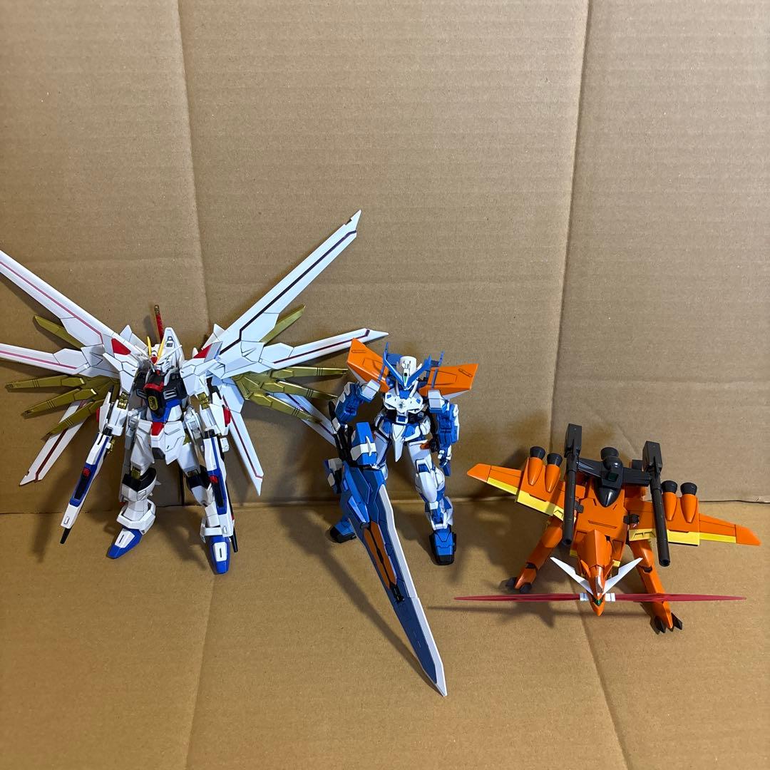 RG HG ガンプラ セット組立済み　SEED系13種