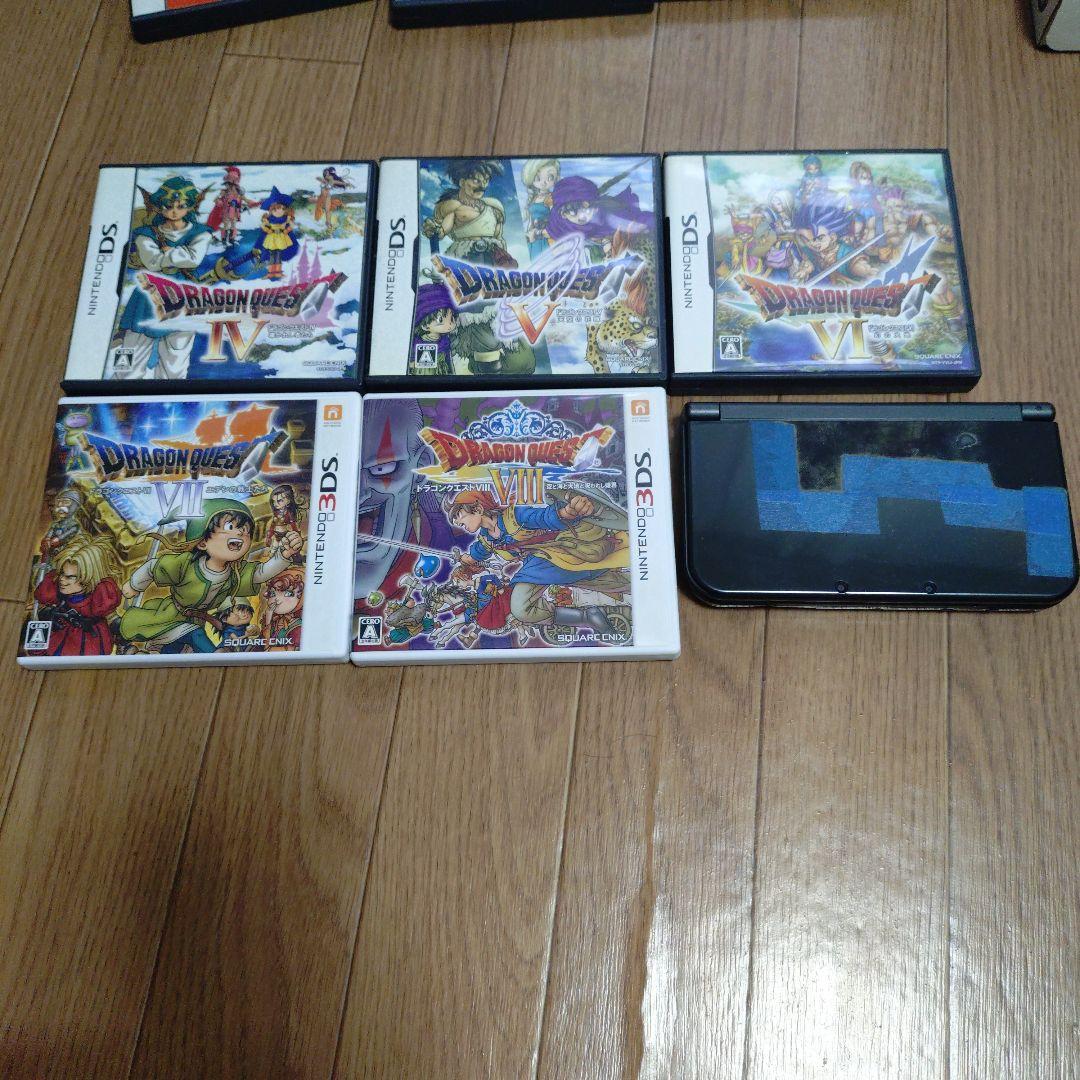 3DSLL本体ドラゴンクエストIV V Ⅵ Ⅶ VIII セット メダロット8