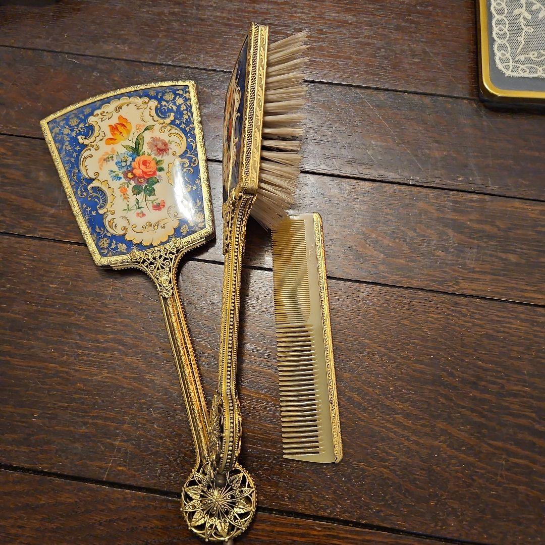 イギリスヴィンテージ手鏡セット