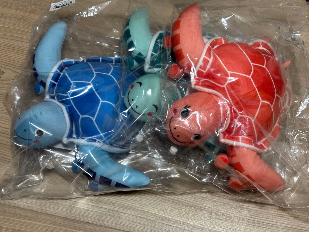 【新品未使用】ANA フライングホヌ ぬいぐるみ3匹セット