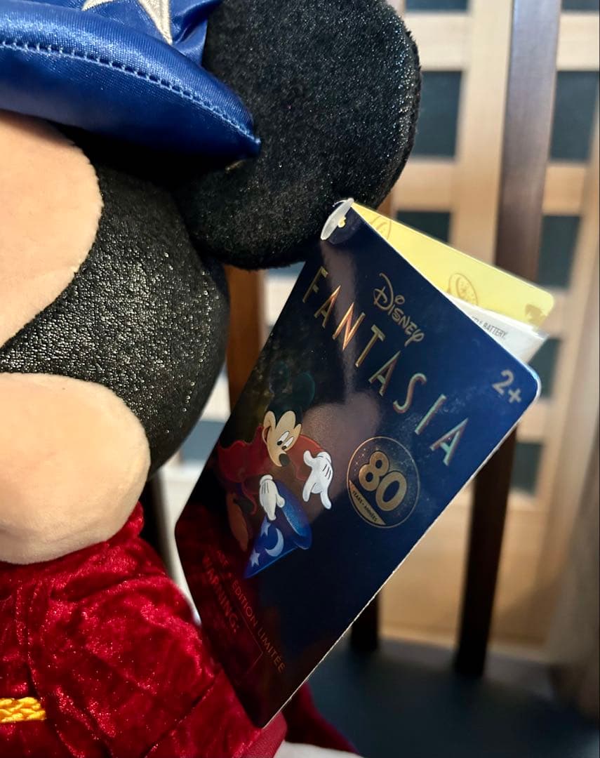 【海外限定品】ミッキー ファンタジア80周年 ぬいぐるみ