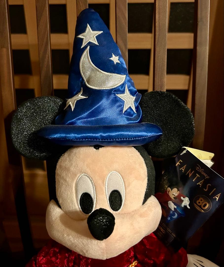 【海外限定品】ミッキー ファンタジア80周年 ぬいぐるみ