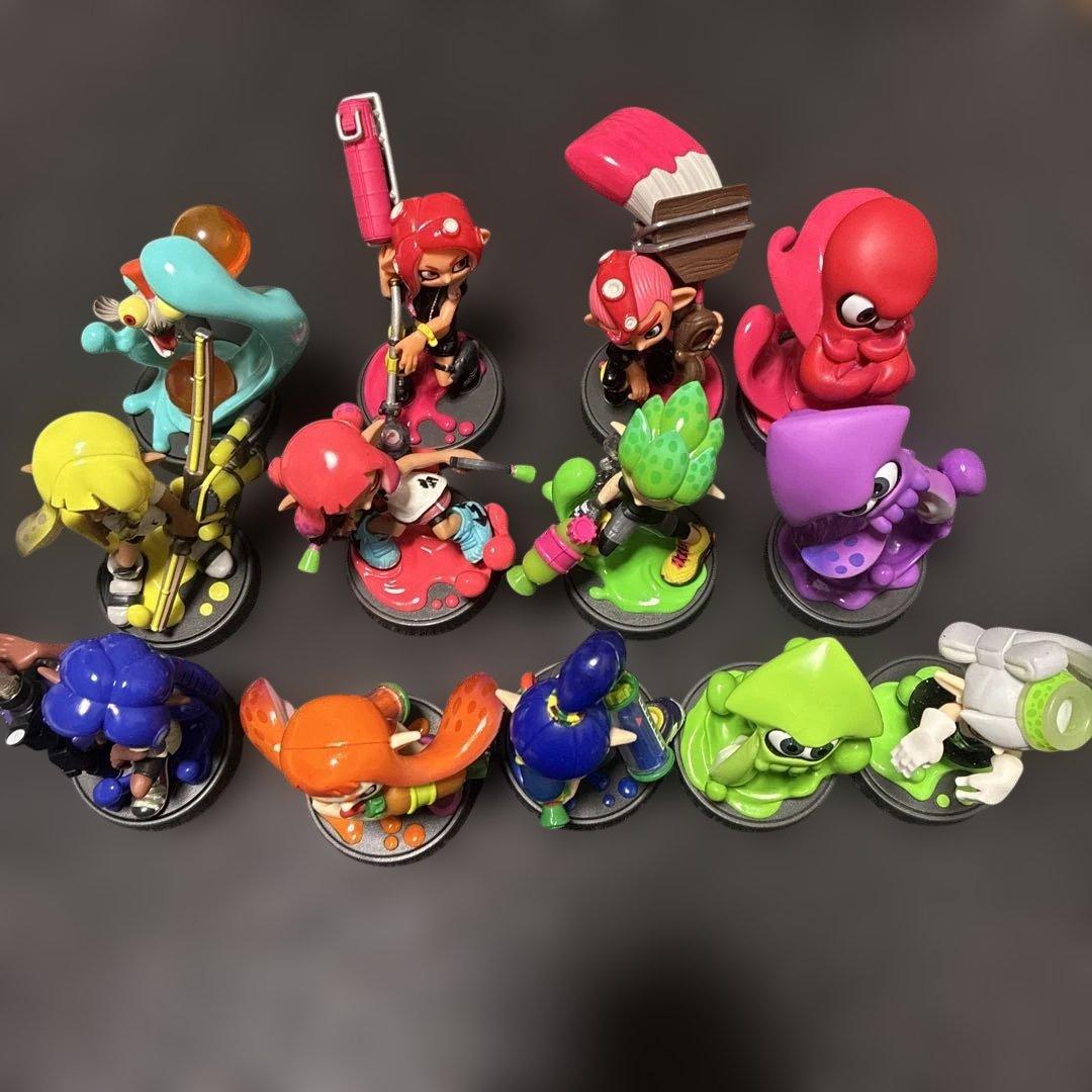 スプラトゥーンシリーズ　amiibo 13体　まとめ売り